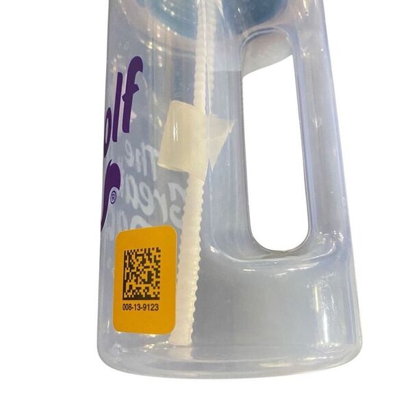 The great wolf lodge Violet the work refillable drink container straw - Picture 2 of 5